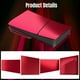 thumbnail image 5 of Faceplate Para PS5 Slim Disc Edition - ABS Cover Plate Matte Skin, Incluye 2 Fundas De Silicona Para El Mando Para Mayor Protección-Rojo, 5 of 5