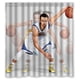thumbnail image 1 of Cortina de ducha con diseño de Stephen Curry, con ganchos, 167 x 183 cm, 1 of 3