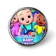 thumbnail image 1 of Chu Chu TV-Theme Round Button Badge: Premium Metal Construction, Ideal for High-End Events 2.8 cm, 1 of 6