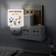 thumbnail image 5 of Gee-Raffa Luz nocturna LED con sensor de anochecer a amanecer para dormitorio, baño, pasillo, escaleras - Lámpara LED nocturna de enchufe, 0.5W - 1 pieza, 5 of 6