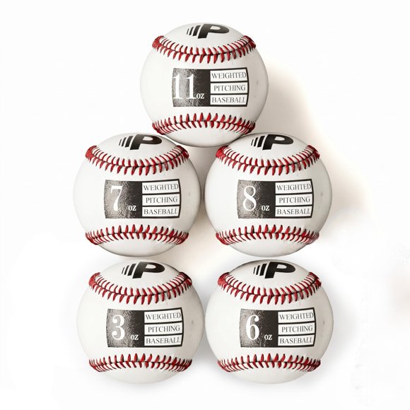 Set de Béisbol Premier Pitching de Cuero 3‑11 oz – Pack de 5
