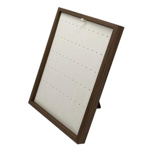 Ioensy - Tablero De Soporte De Exhibición De Joyería De Madera Para Escaparate Inicio Tienda Soporte De Pendientes