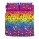 thumbnail image 1 of I Like Candy And Skulls Quilt Duvet Cover Set Children Queen Home Textiles3-Piece Bedding Set, 1 of 5