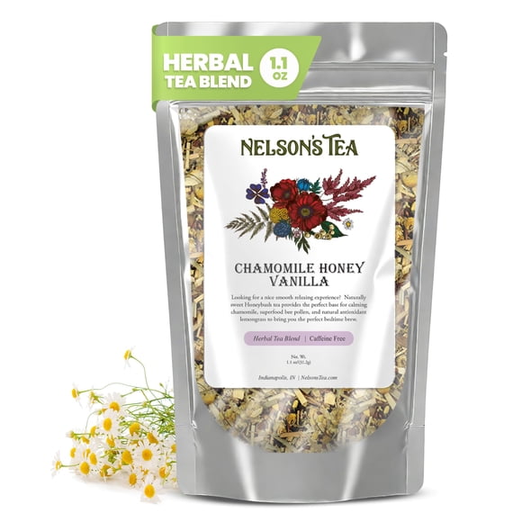 Nelson's Tea - Té de Manzanilla, Miel y Vainilla en Hojas Sueltas 31 g