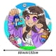 thumbnail image 5 of Aphmau Mantel Redondo con Estampado Icónico de Temática, Se Adapta a la Mayoría de Mesas, Fácil de Cuidar, Regalo Perfecto para Aficionados, Amigos y Familia.152cm, 5 of 5