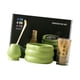 thumbnail image 1 of Juego De Batidor De Matcha De Cerámica Para Amantes Del Té, Regalo De Matcha, Cuenco De Matcha Para Ceremonia Del Té, Verde, 4 Piezas, 1 of 5