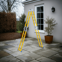 Igpro - Escalera 6,9Mt Fibra De Vidrio 24 Peldaños