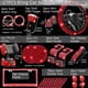 thumbnail image 2 of Set de accesorios de coche NBTEPEM Red Bling 27 piezas para mujer, 2 of 9