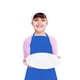 thumbnail image 2 of Set de delantal y gorro de chef CRJHNS para niños, ajustable, algodón, azul, 2 of 7