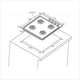 thumbnail image 3 of Kit Horno Eléctrico  FCP602X+ Encimera gas 4Q CHW6LBX, 3 of 11