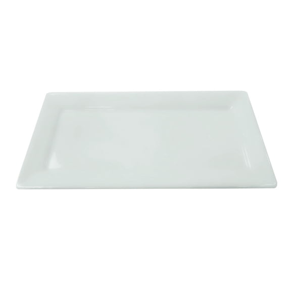 Fuente Rectangular Small Blanco, 1 Un
