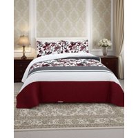 Imac Hogar - Cobertor Colcha Quilt Sherpa Otoño Invierno 2 Plazas