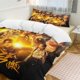 thumbnail image 2 of Stray Kids Bedding Set Duvet Cover Comfortable and Lightweight Cartoon Bedding 3 Piece Bed Set, 2 of 5