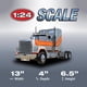 thumbnail image 5 of Kit de modelismo AMT American Superliner Semi Tractor 1:24, 5 of 6