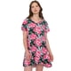thumbnail image 1 of Vestido Mujer Cuello V Print Hawai Rosado Corona, 1 of 5