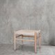 thumbnail image 2 of Banqueta Sofia Comedor Madera Maciza y Trenzado Natural 50 cm, 2 of 2