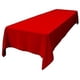thumbnail image 2 of Mantel LA Linen, popelina de poliéster, lavable, 152 x 305 cm, rojo, 2 of 5