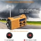thumbnail image 2 of Radio Emergencia Cr1009 5000mah Noaa Solar Led, 2 of 3