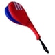 thumbnail image 4 of Tkd Kicking Pad Practice Kick Target Strike Boxing Pad para Jóvenes Adultos Consta de dos piezas de Target Leaf Equipo de entrenamiento flexible Rojo, 4 of 5