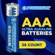 thumbnail image 2 of Batería Powermax AAA, paquete de 36, ultralarga, 10 años, 2 of 6