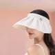 thumbnail image 5 of Sombreros plegables con visera para mujer, de ala ancha, para verano, plegables, 5 of 5