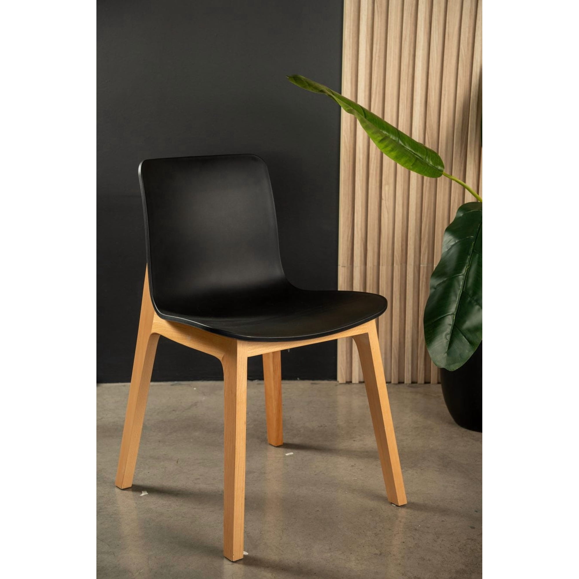 Tendencia Home - Pack 2 Sillas Comedor Modelo Selena Color Negro