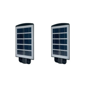 Pro Outdoor - Pack 2 Luminaria Led 50 W Solar Contra Agua