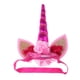 thumbnail image 3 of unicornio cuerno oreja diadema flor cosplay hairband para ni?os fiesta rosa, 3 of 5