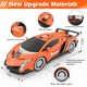 thumbnail image 4 of Coche con mando a distancia Growsland, regalo de Navidad, 1/18, eléctrico, naranja, 4 of 7
