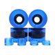 thumbnail image 1 of 4 Piezas Ruedas De Monopatín Dureza 78A Reemplazo De Rueda De Amortiguación De PU Duradera Azul Claro, 1 of 5