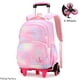 thumbnail image 1 of Children School Backpack Set with Wheels Students Bags for Girls Trolley Bag Cute Schoolbag Rolling Wheeled Backpack Child Girl, 1 of 3
