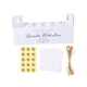 thumbnail image 4 of Kit de bandeja de cono de confeti Kraft, soporte de exhibición, caja hueca para dulces, artesanía hecha a mano, soporte de decoración para bodas para Blanco y 20 hoyos, 4 of 5