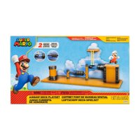 Playset Nintendo Airship Deck Con Figura Fire Mario