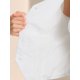 thumbnail image 5 of INSPIRE CHIC Chaleco de Mujer sin Mangas con Botones en V, Chaleco Corto para Regreso a Clases, Blanco Crema Talla S, 5 of 6