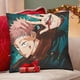 thumbnail image 4 of Manga Kaisen Fundas de almohada de terciopelo con tema, regalos de funda de almohada, decoración para el hogar, cojín de lanzar, regalo de cumpleaños para fans y parejas.30*30cm., 4 of 6