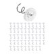 thumbnail image 4 of Pinzas Para Sábanas Sin Marcas, Sujetas Para Sábanas, Fáciles De Usar, Con Agarres únicos (50 Unidades)., 4 of 5
