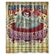 thumbnail image 1 of Cortina de ducha de la banda de rock Grateful Dead, juego de cortina de baño con ganchos, tamaño 60 x 72 pulgadas, 1 of 3