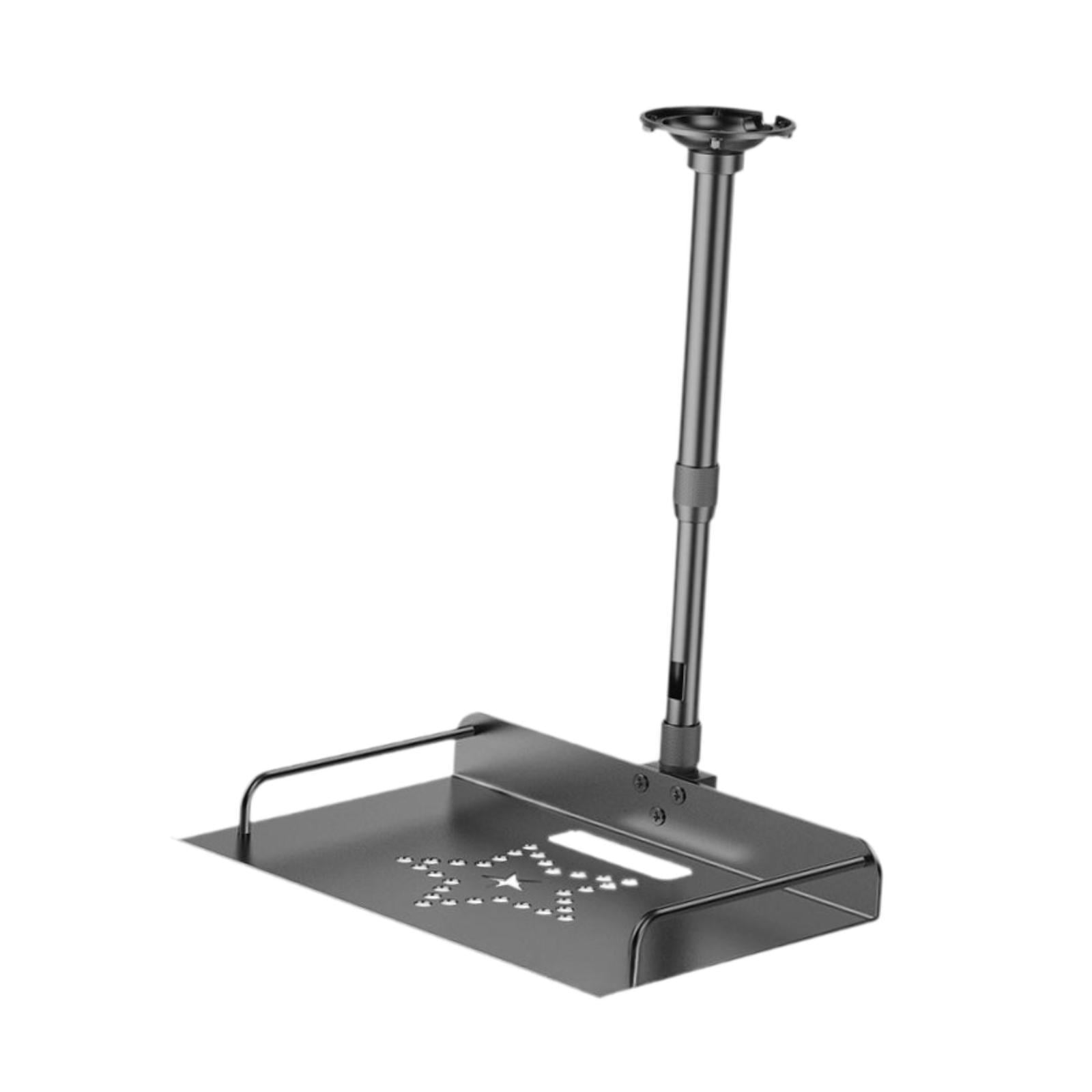 Magideal - Bandeja De Montaje En Techo Para Proyector, Enrutamiento De Cables Ajustable En Altura, Soporte De Pared Universal Para Proyector Para Cámara De Vídeo