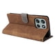 thumbnail image 3 of Funda Billetera para Motorola Moto G66J 5G con Soporte - Cartera de Cuero con Ranuras Marrón, 3 of 5