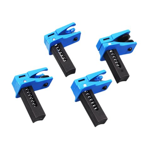 Magideal - 4 Uds Abrazaderas De Línea Automática 3/8 ""5/16"" 1/2 ""Herramientas De Reparación De Automóviles Tapón De Línea De Freno Para Línea De Transmisión De