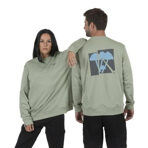Polerón Unisex Sweatshirt Mycena Lhotse Verde M