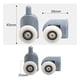thumbnail image 2 of 8 Ruedas Para Shower Door, 4 Superiores + 4 Inferiores Baño, 2 of 12