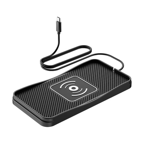 Bothyi - Base De Carga Inalámbrica Para Coche, Fácil Instalación, Alfombrilla De Carga Multifuncional, Puerto Tipo C