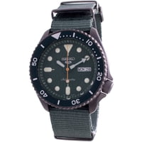 Seiko - Reloj Automático 5 Sports Sense Style, Dial Verde, Para Hombre - Modelo Srpd77K1