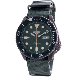 Seiko - Reloj Automático 5 Sports Sense Style, Dial Verde, Para Hombre - Modelo Srpd77K1