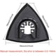 thumbnail image 4 of Almohadillas de lijado triangulares universales para multiherramientas de madera, para usar con papel de lija., 4 of 5