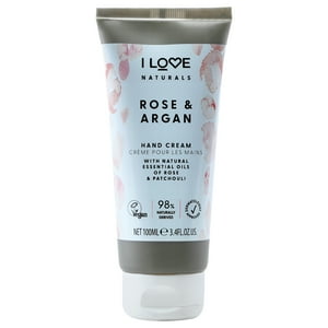 I Love Cosmetics - Crema De Manos Naturals - Rosa Y Argán De Para Mujer - Crema