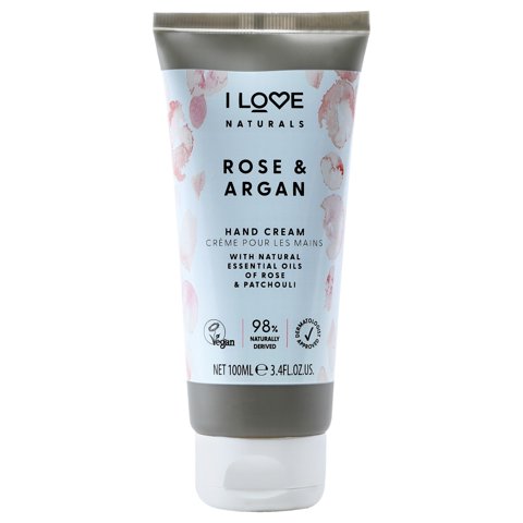 I Love Cosmetics - Crema De Manos Naturals - Rosa Y Argán De Para - Crema