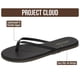 thumbnail image 3 of Sandalias Project Cloud 2026 ligeras con espuma viscoelástica negras, 3 of 8