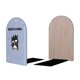 thumbnail image 2 of Badtz-Maru Sujetalibros decorativos temáticos, tope para estantería con base antideslizante, uso dual para hogar y oficina - 2 piezas, 2 of 6